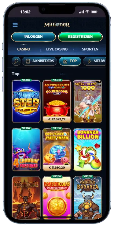 Populaire casinospellen pagina Millioner casino top spellen overzicht